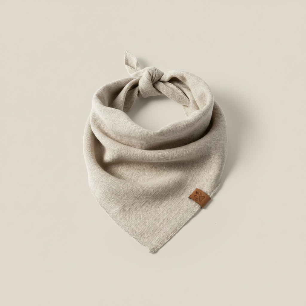 The Everyday Bandana in Natural Linen